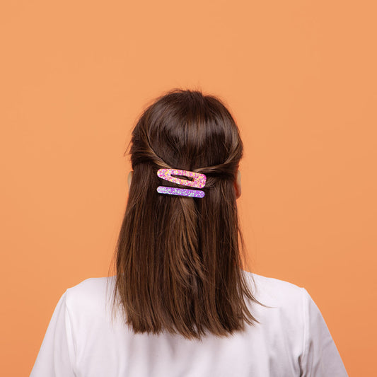 Barrettes Barbiecore