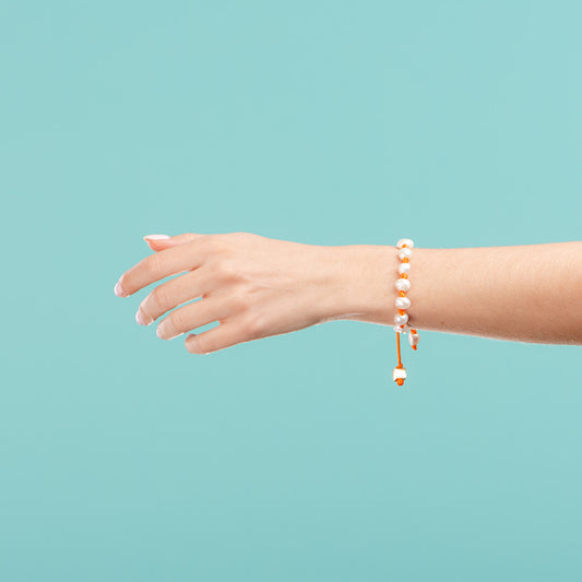 Bracelets Océan Orange-Les Nicolettes