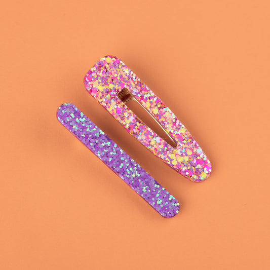Barrettes Barbiecore