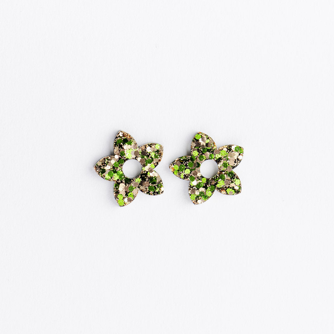 Créoles Tiaré Mix Olive