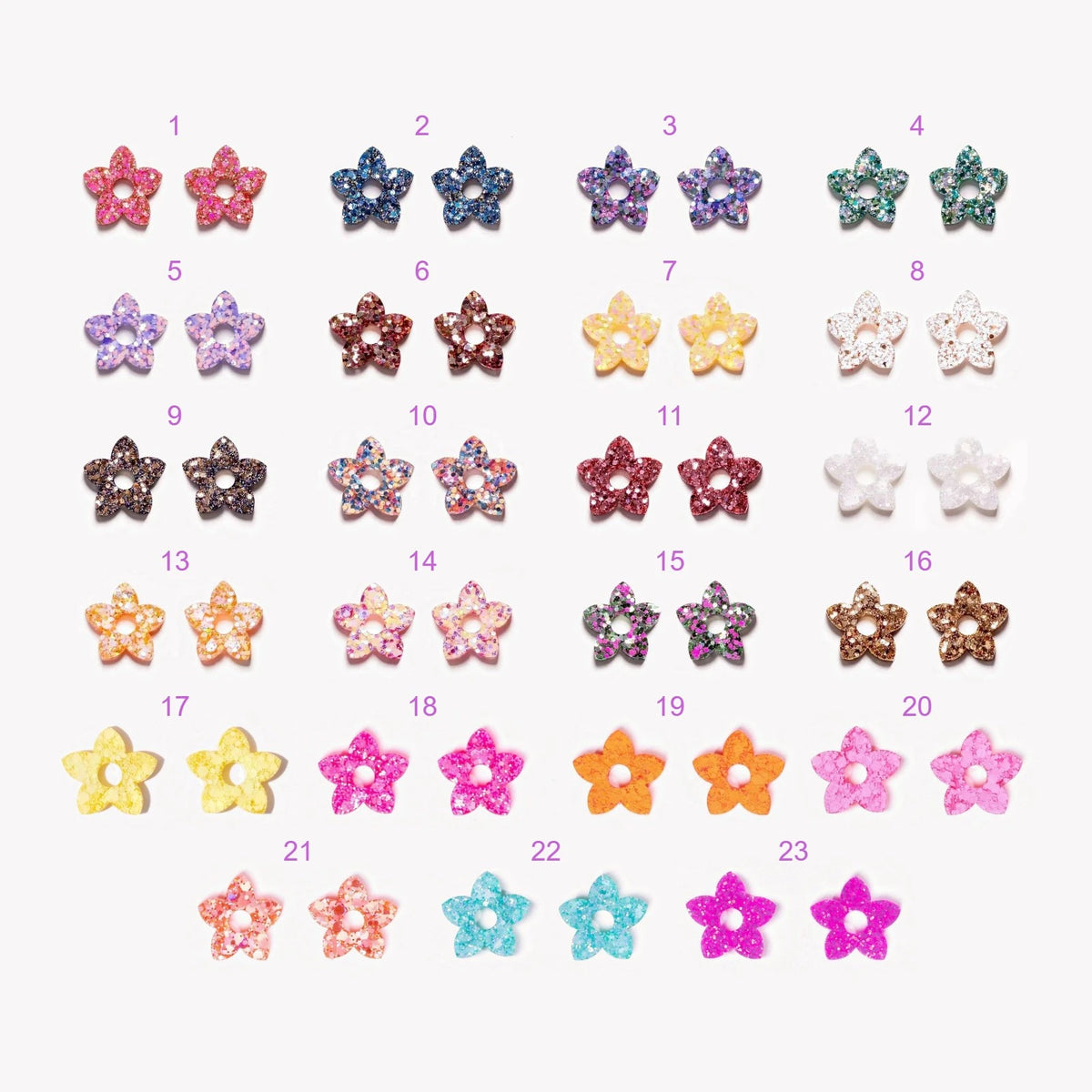 Charms Tiaré: tutte le coppie e i colori disponibili – Les Nicolettes