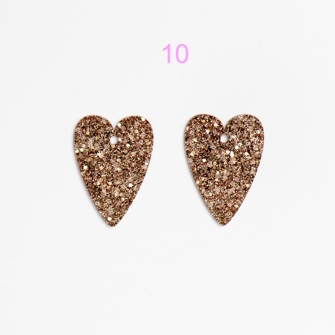 Charms Cœur – Choisissez votre paire parmi 14 créations