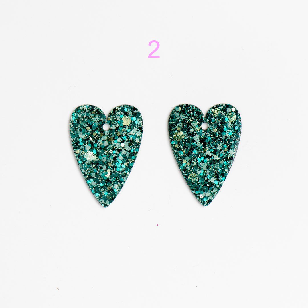 Charms Cœur – Choisissez votre paire parmi 14 créations