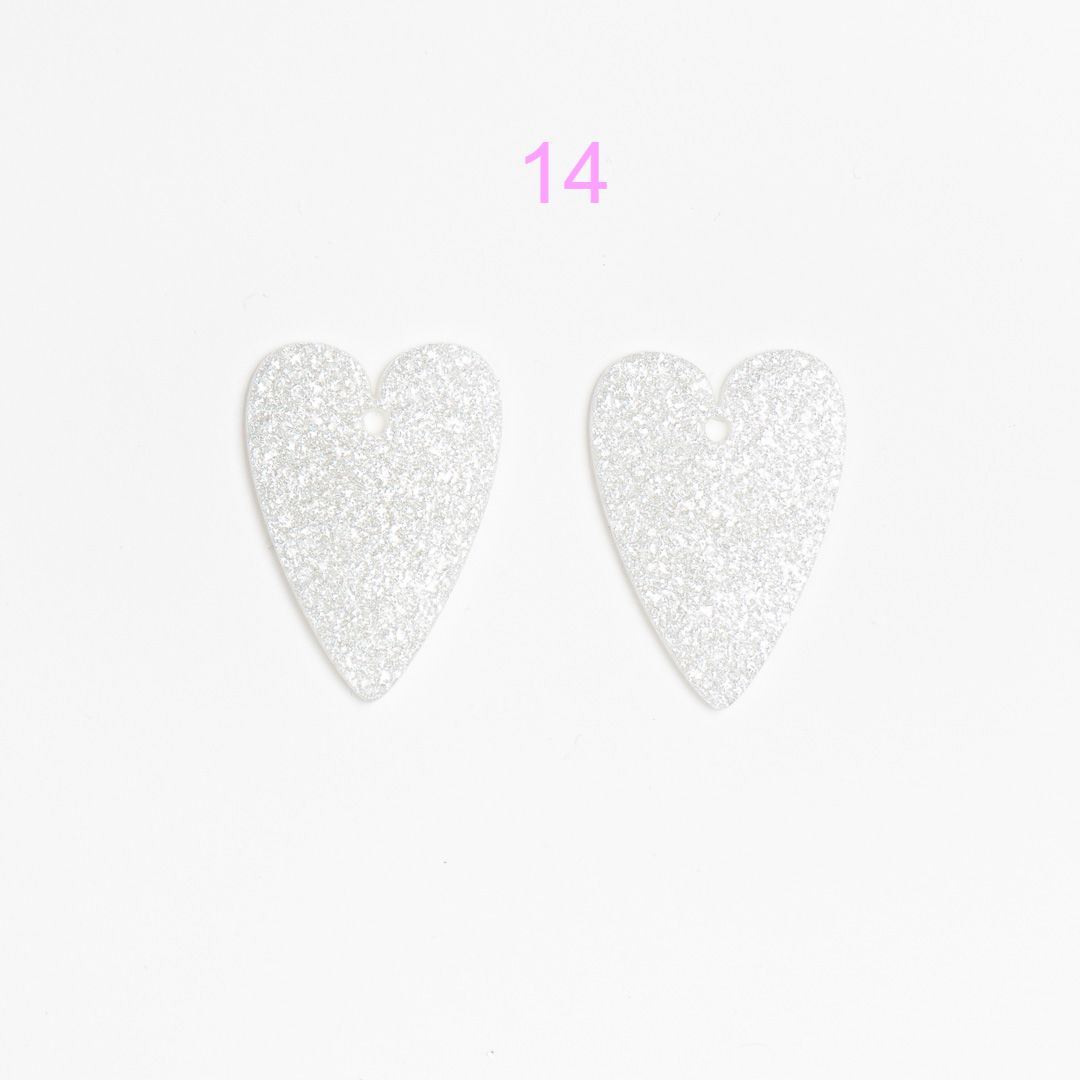 Charms Cœur – Choisissez votre paire parmi 14 créations