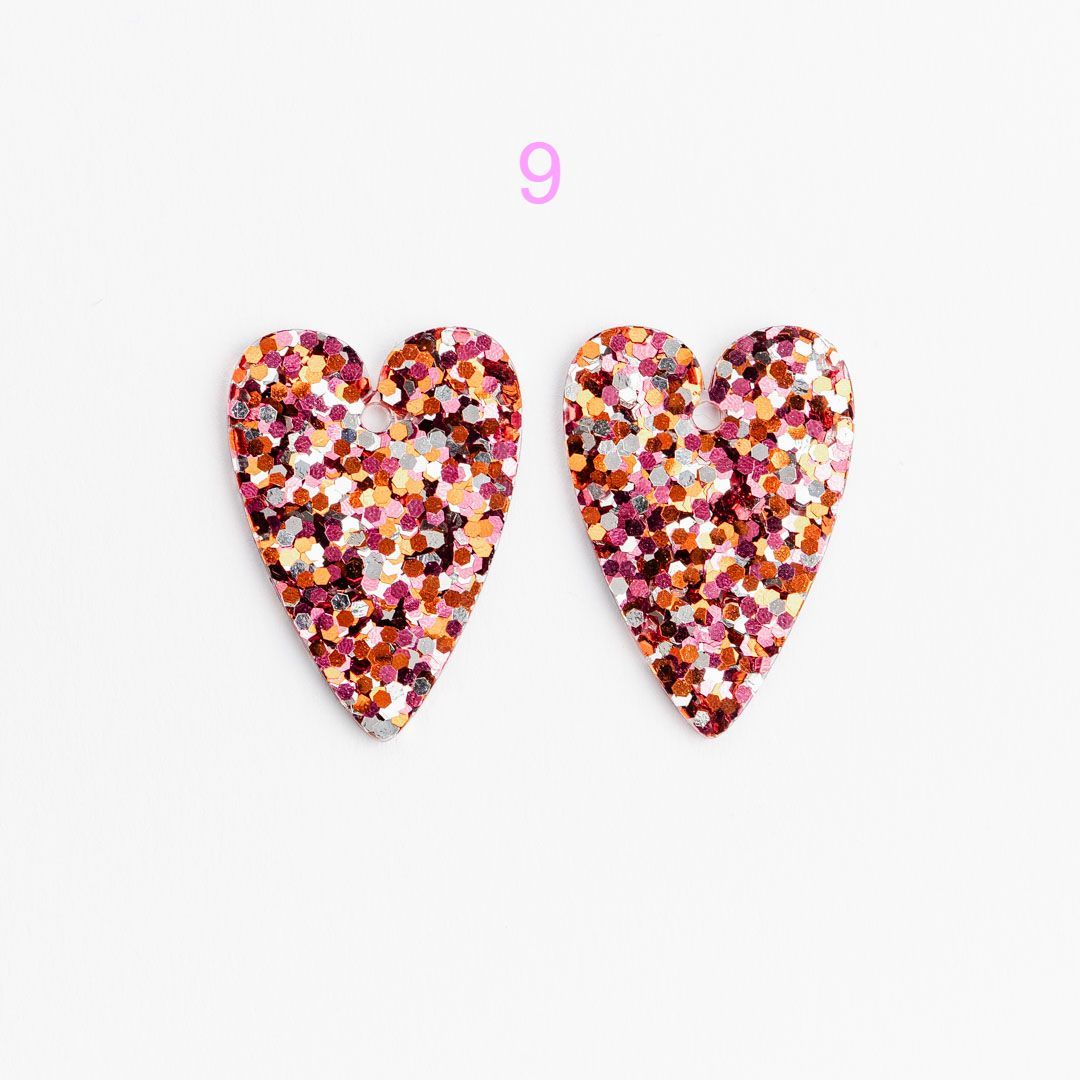 Charms Cœur – Choisissez votre paire parmi 14 créations