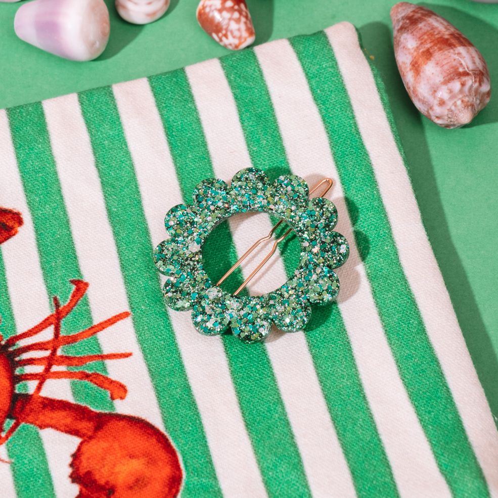 Barrette ronde Sunflower Mix Vert 2.0
