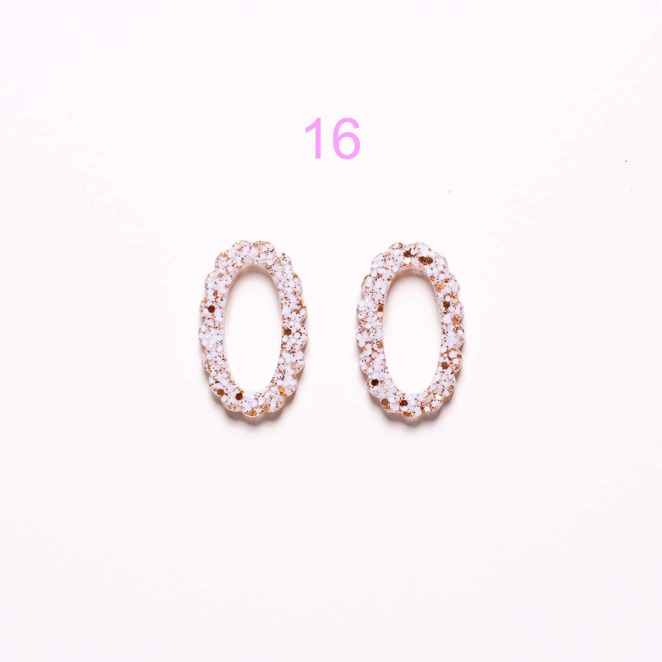 Charms Ovale - Choisissez votre paire parmi 16 créations
