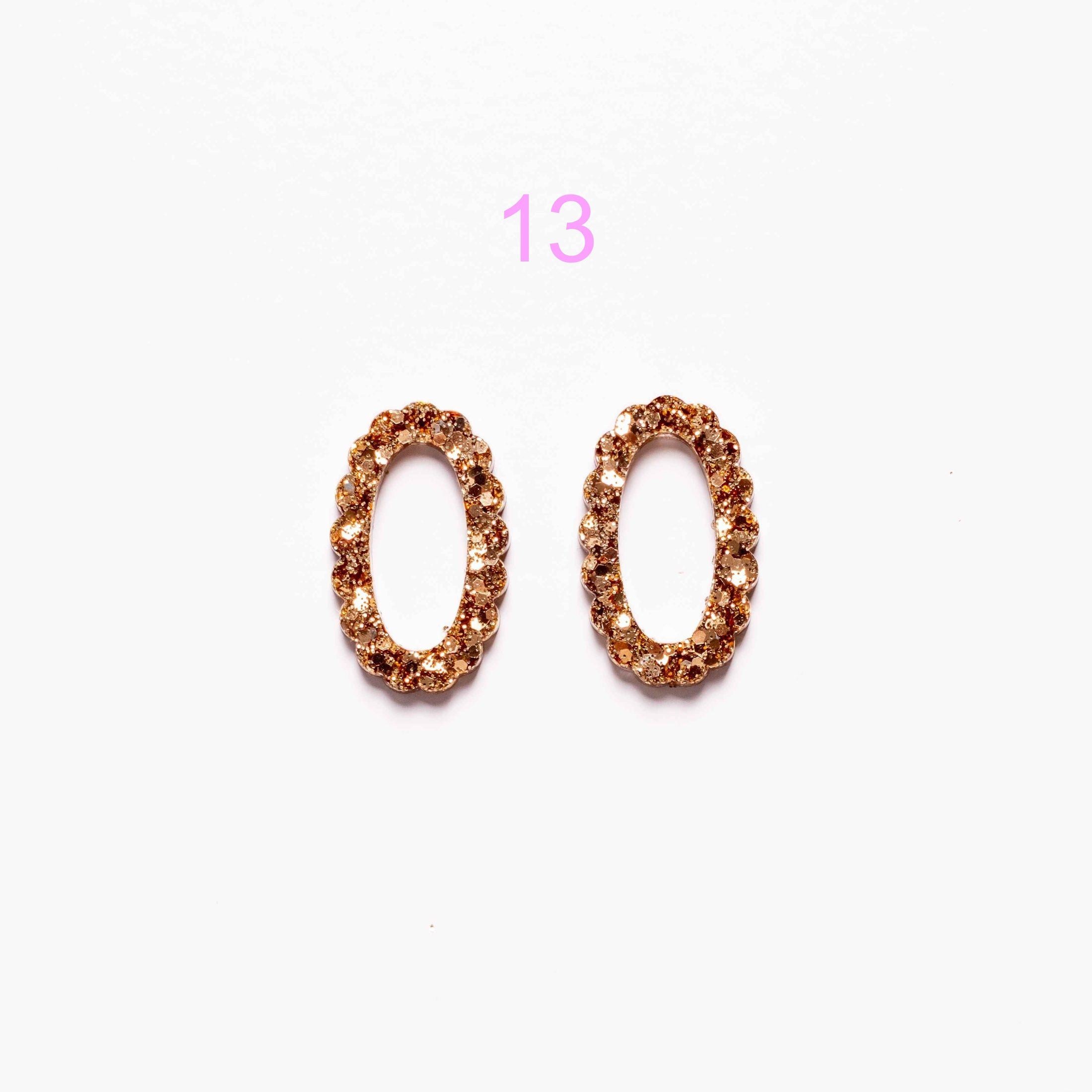 Charms Ovale - Choisissez votre paire parmi 16 créations