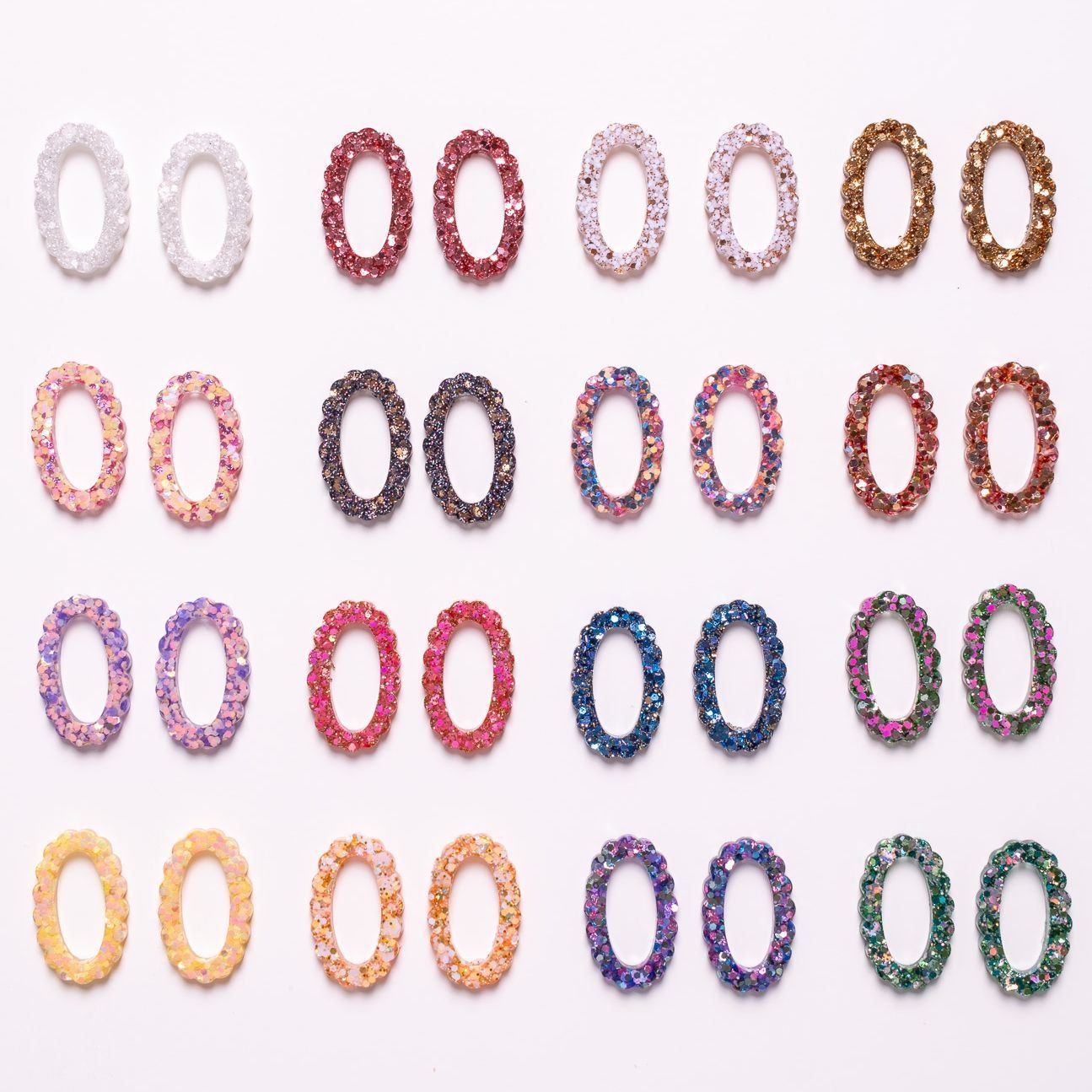 Charms Ovale - Choisissez votre paire parmi 16 créations