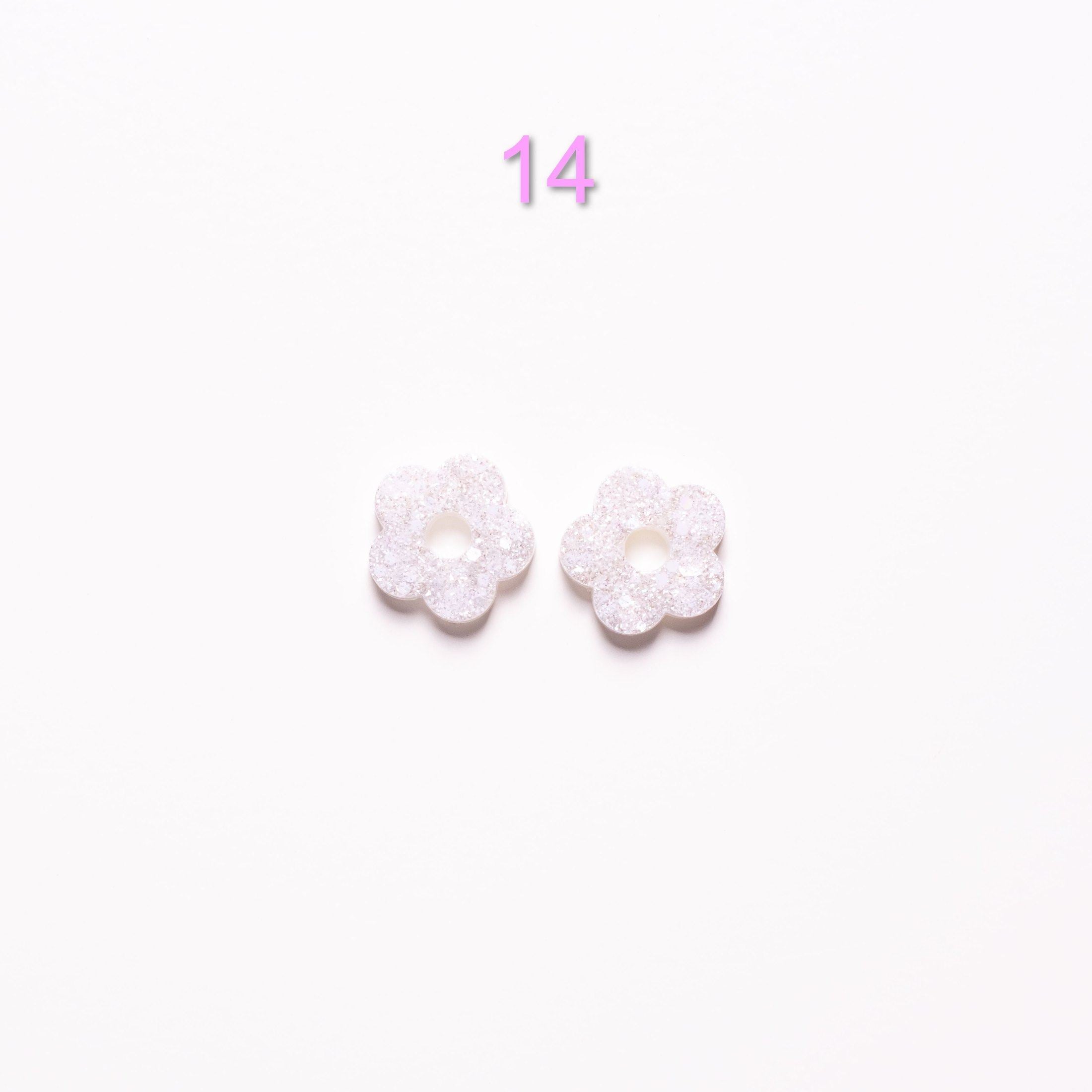 Charms mini Fleur - Nouvelle collection | Choisissez votre paire parmi 16 créations