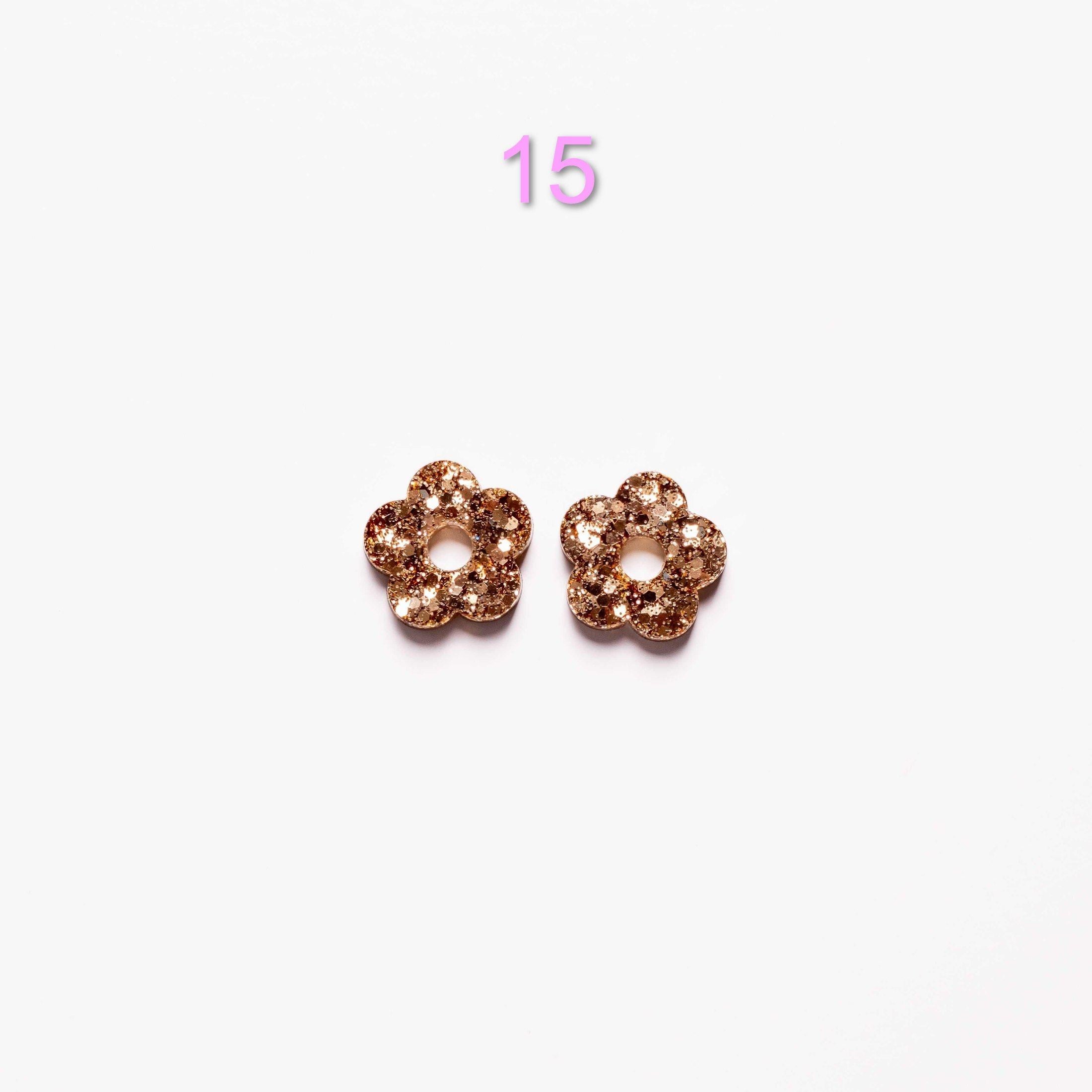 Charms mini Fleur - Nouvelle collection | Choisissez votre paire parmi 16 créations