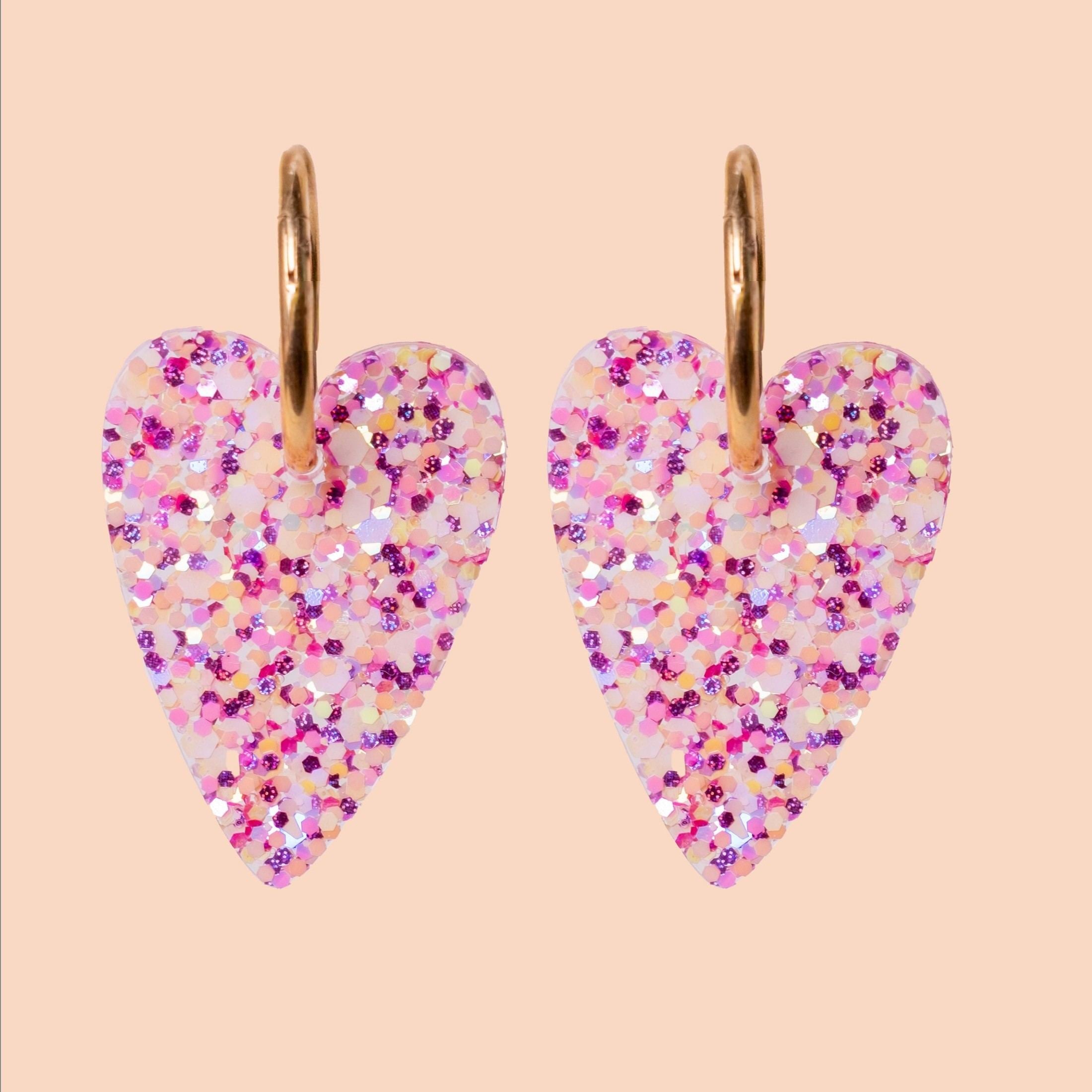 Orecchini Cuore Tramonto Estivo