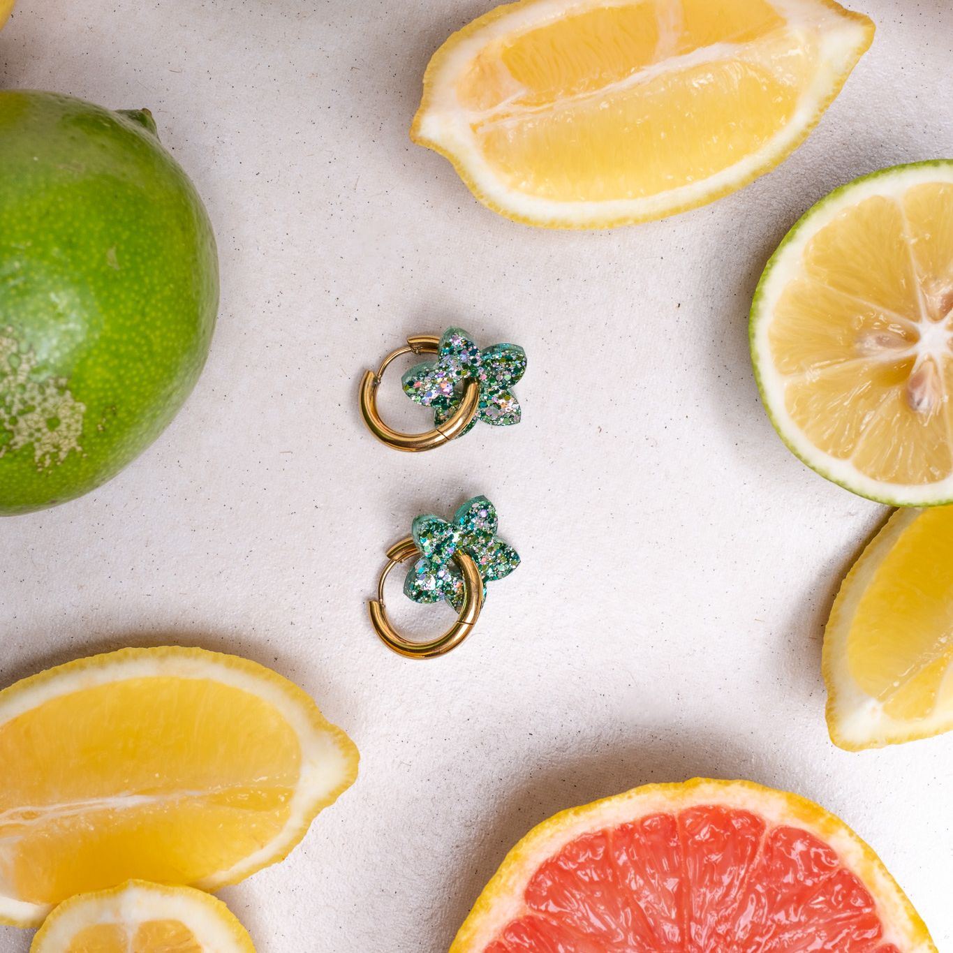 Créoles Tiaré Mix Vert 2.0