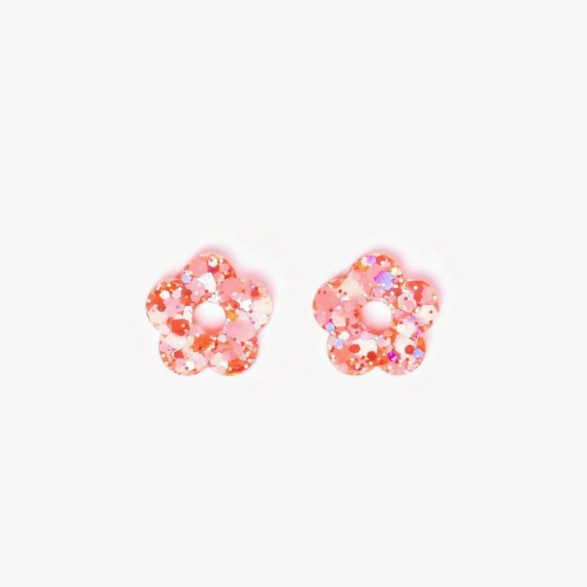 Coppia di charms Mini Fiore colore Sorbet Mix Arancione (n. 21) – Les Nicolettes