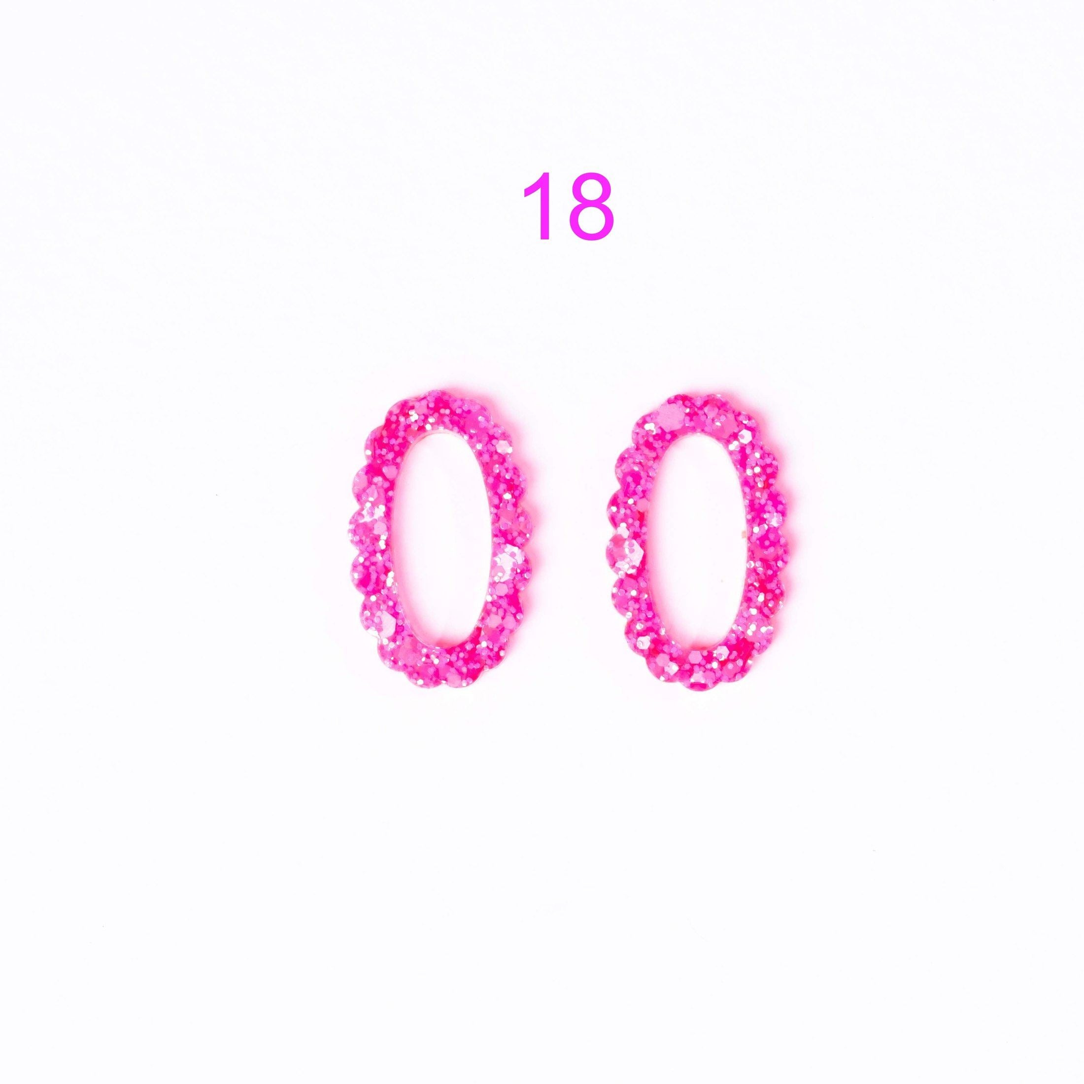 Ovale Charms - 16 Farben | Neu! (Wähle deine Lieblingsfarbe)