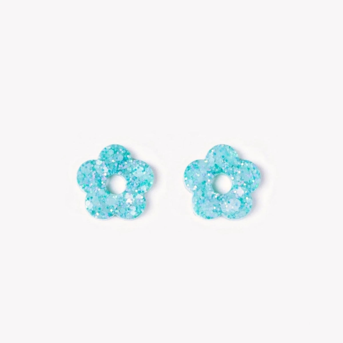 Coppia di charms Mini Fiore colore Sorbet Blu (n. 22) – Les Nicolettes