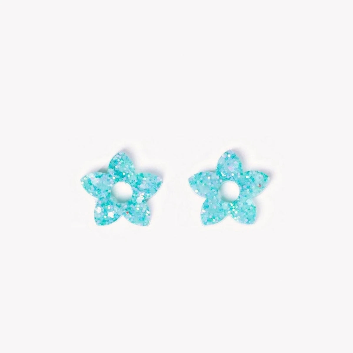 Pair of Mini Tiaré charms in Sorbet Blue (no. 22) – Les Nicolettes