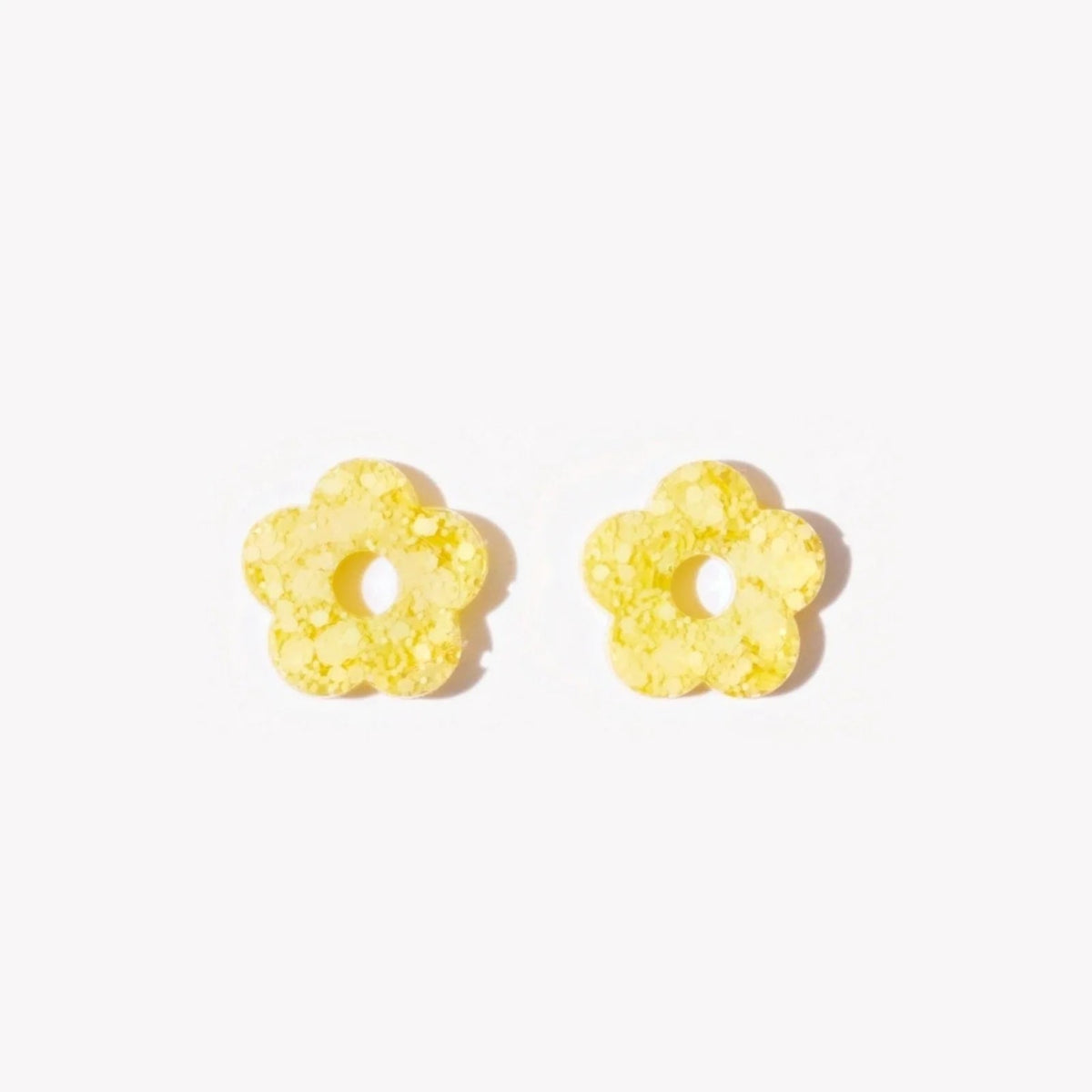 Coppia di charms Mini Fiore colore Sorbet Limone (n. 17) – Les Nicolettes