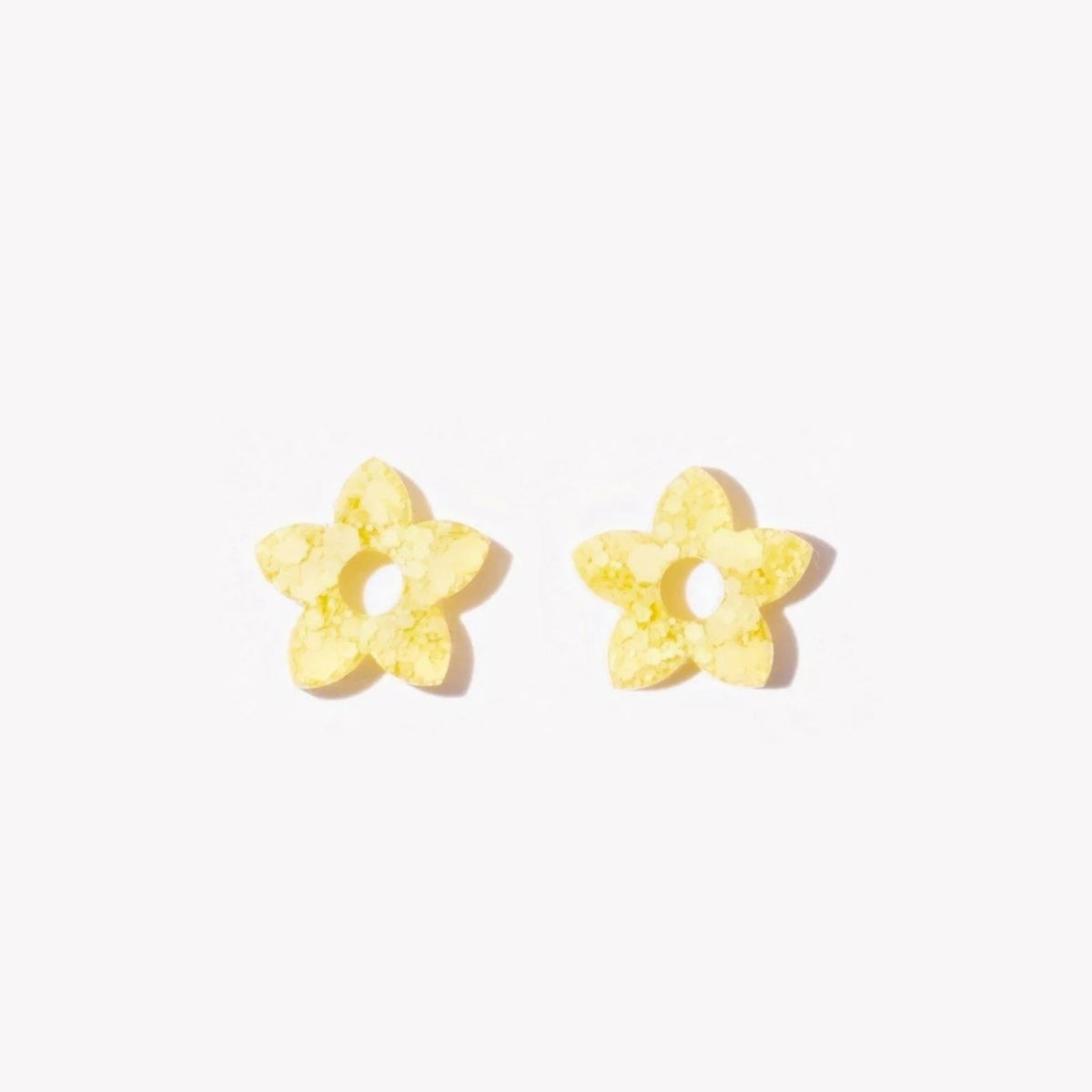 Pair of Mini Tiaré charms in Sorbet Lemon (no. 17) – Les Nicolettes