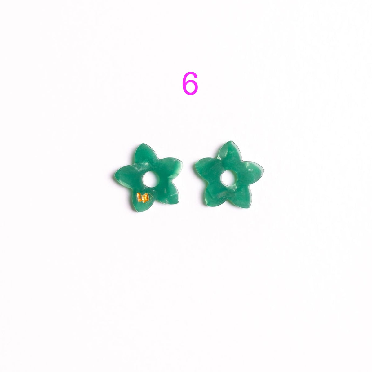 Charms Mini Tiaré in acetato | Scegli la tua coppia tra 9 creazioni