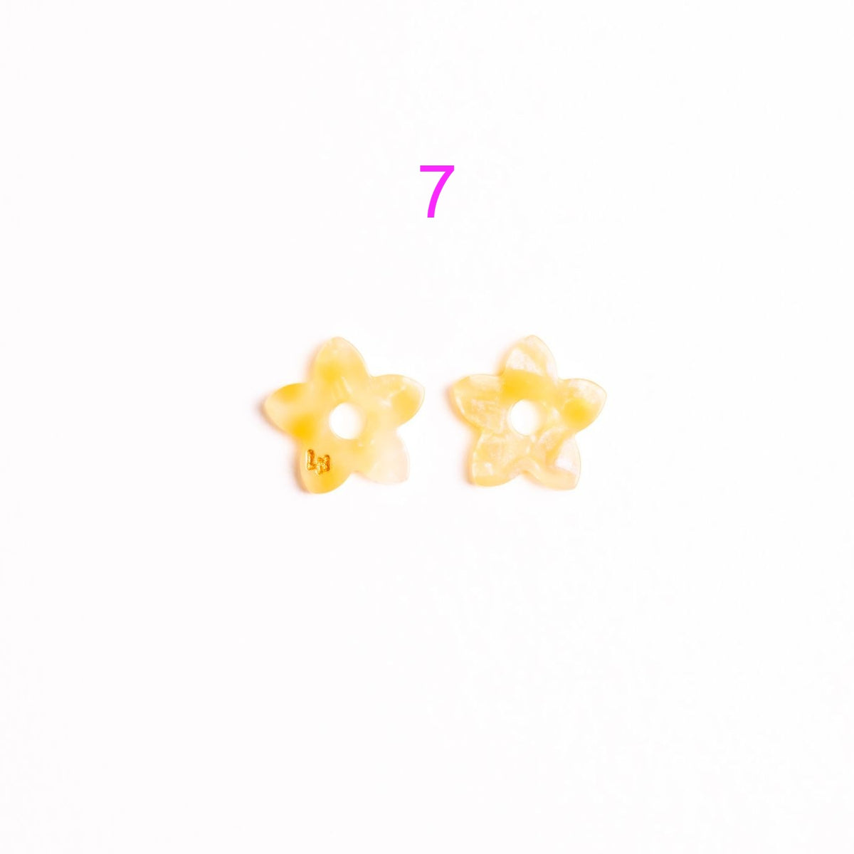 Charms Mini Tiaré in acetato | Scegli la tua coppia tra 9 creazioni