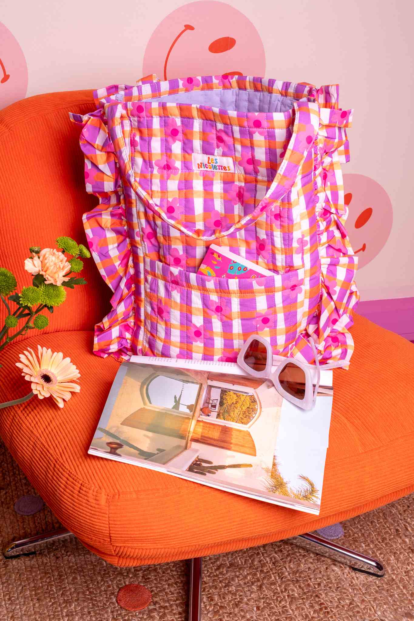 Sac Cabas Soleil Fleurettes
