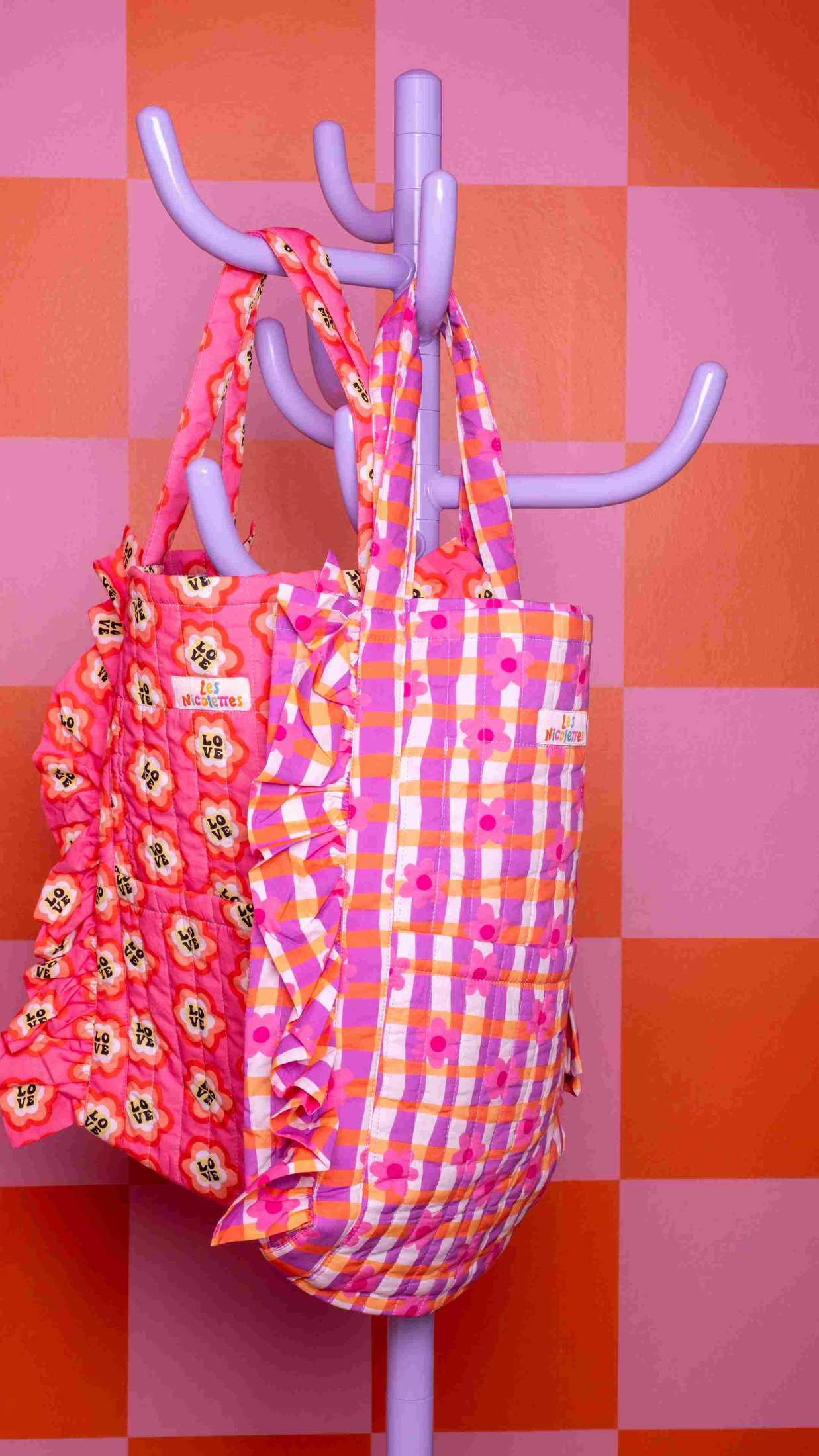 Sac Cabas Soleil Fleurettes