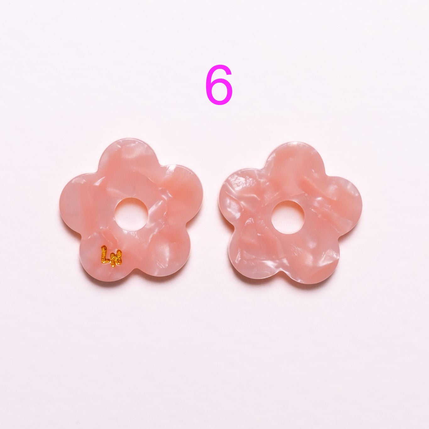 Charms Fleur Acétate | Choisissez votre paire parmi 9 créations