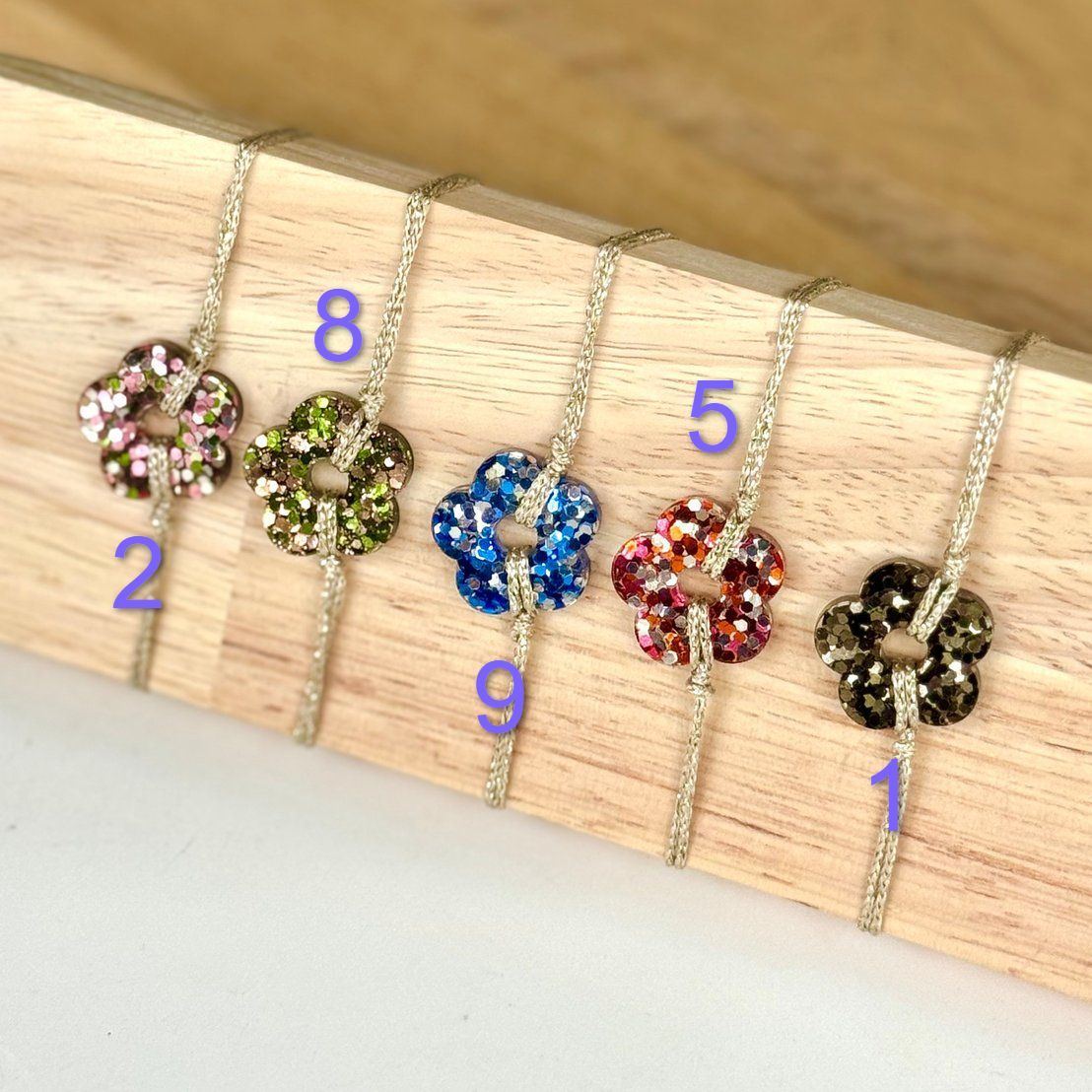 Nouvelle Collection | Bracelets Fleur 10 couleurs