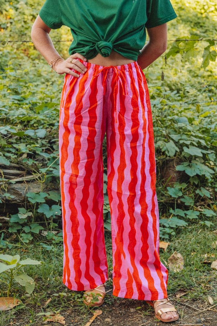 Pantalon Vagues-Les Nicolettes