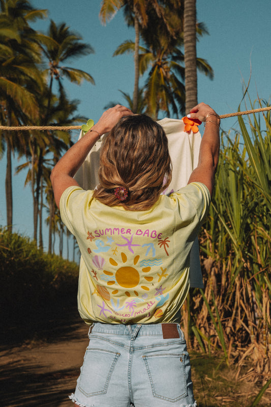 Camiseta Amarilla - Summer Babe
