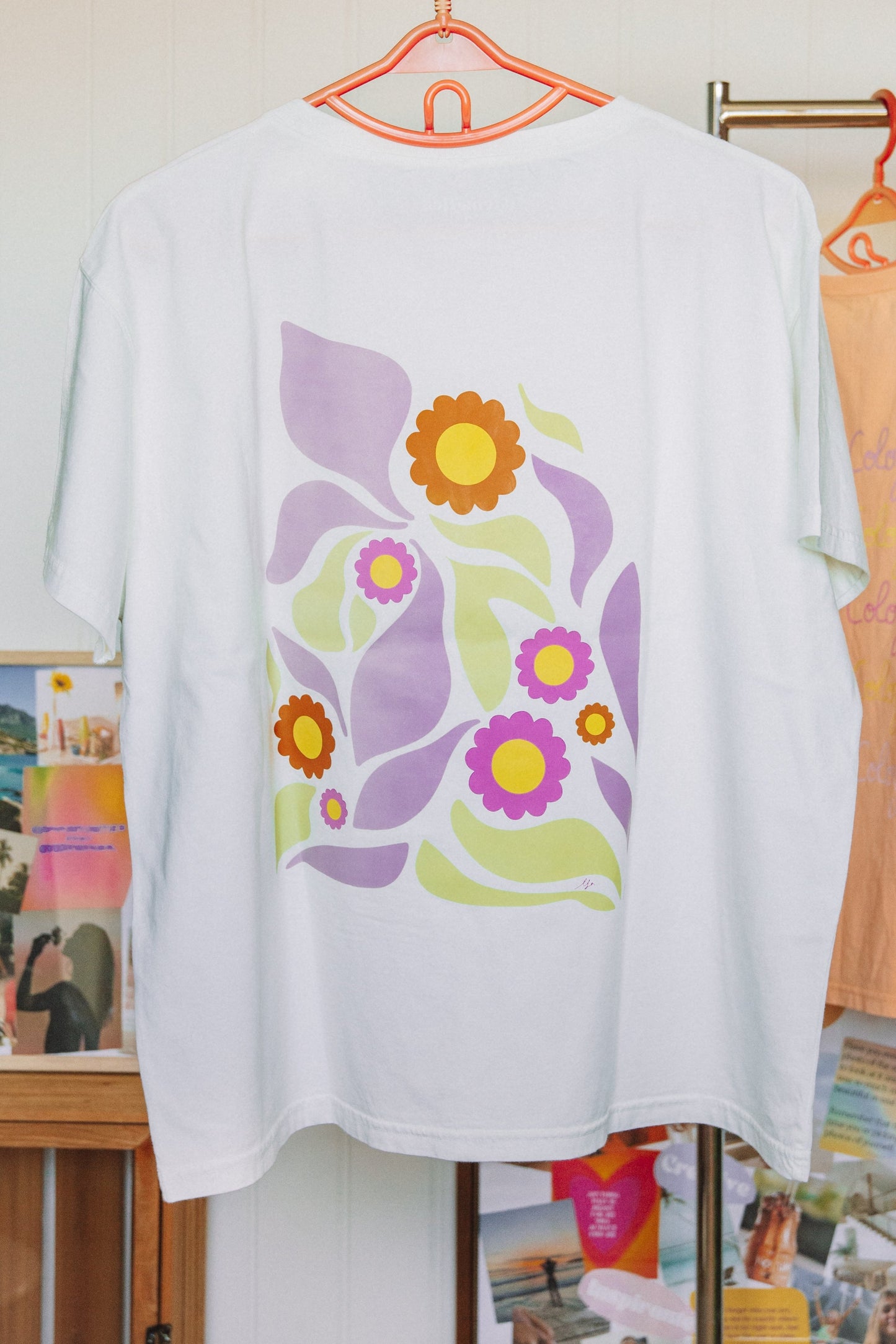 Tee-Shirt Blanc - Sunflower