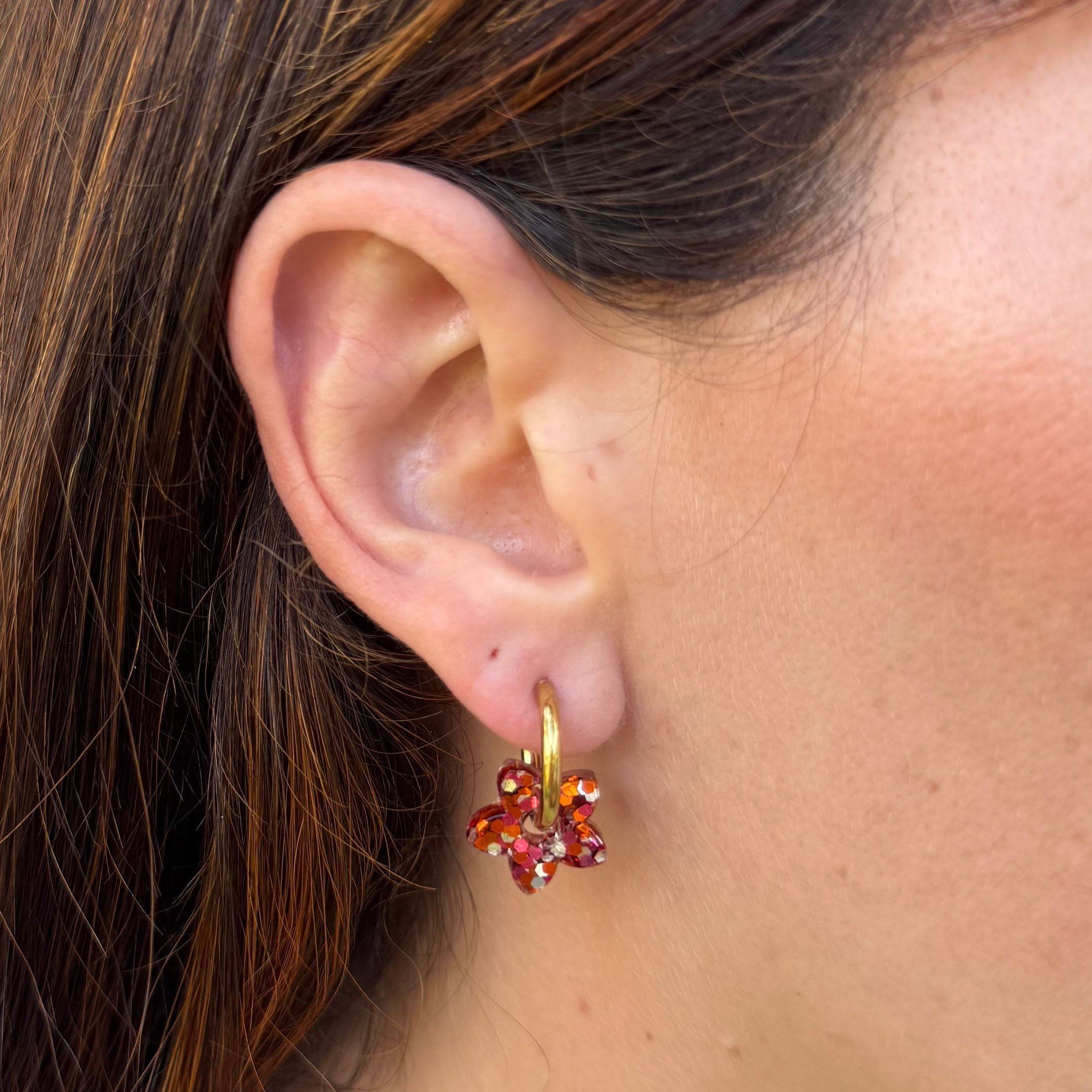 Mini Tiaré Hoops Copper