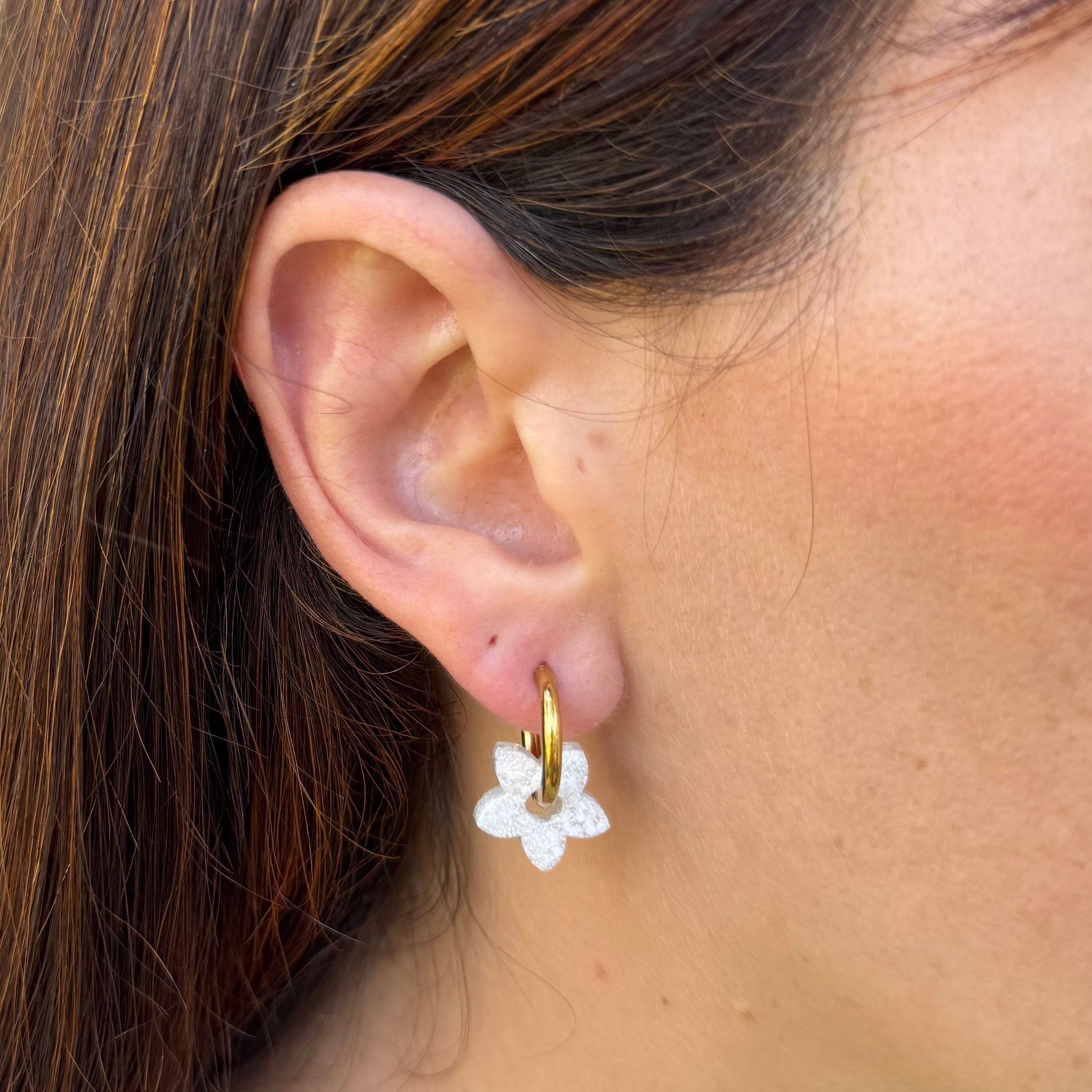 Hoops Mini Tiaré Ivory