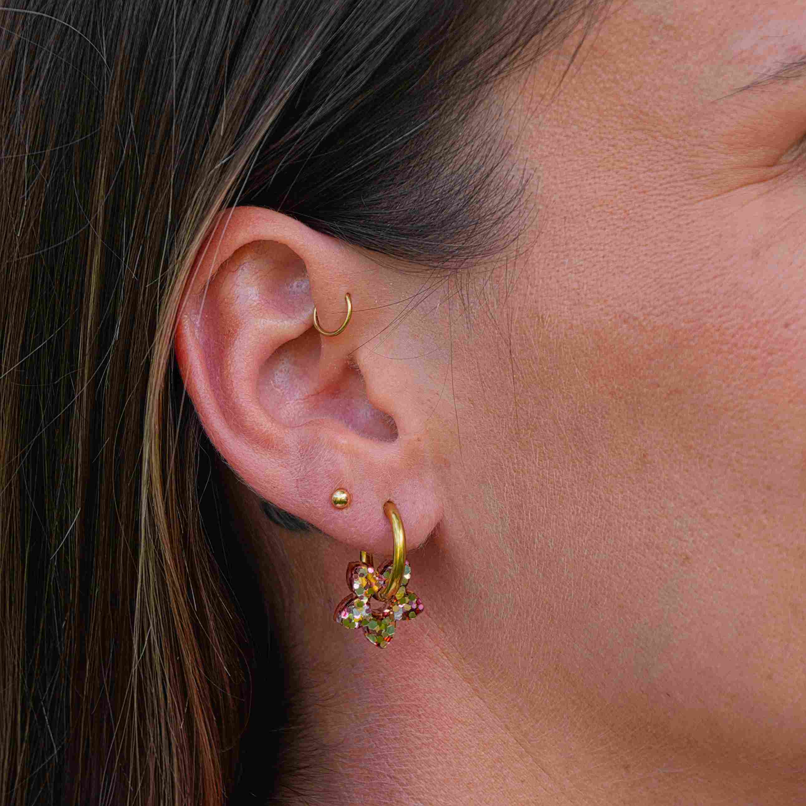 Mini Tiaré Classic Hoop Earrings