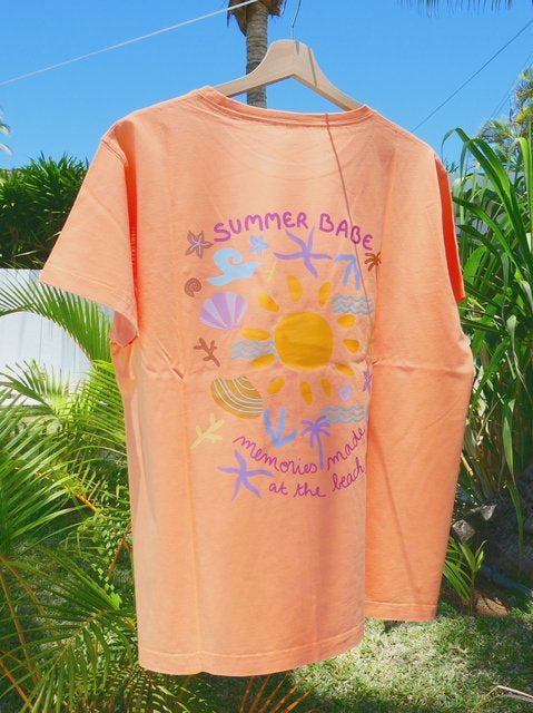 T-shirt Mandarine | Summer Babe