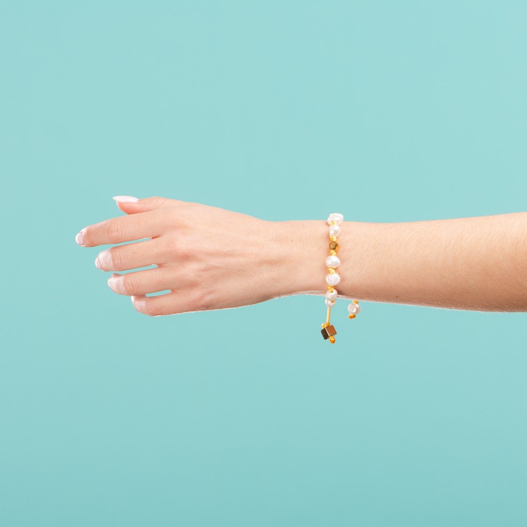 Bracelets Océan Fleur Jaune-Les Nicolettes