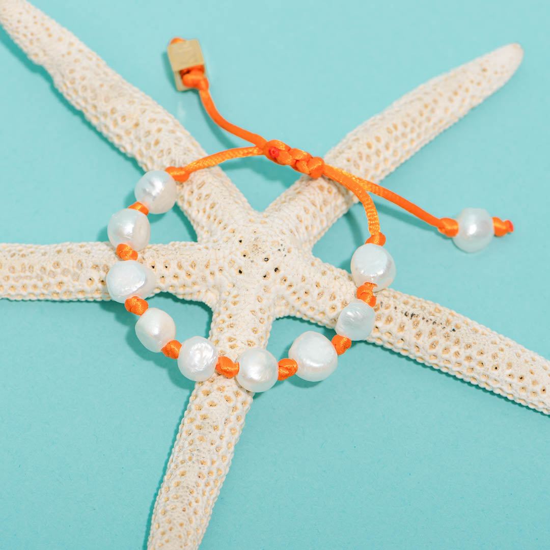 Bracelets Océan Orange-Les Nicolettes