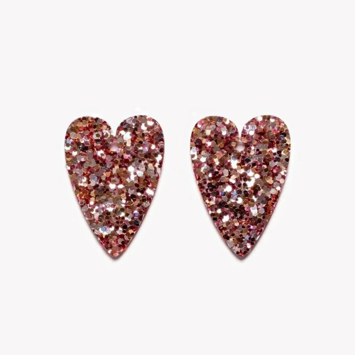 Paire de charms Cœur coloris Mix Classique (n°5) – Les Nicolettes