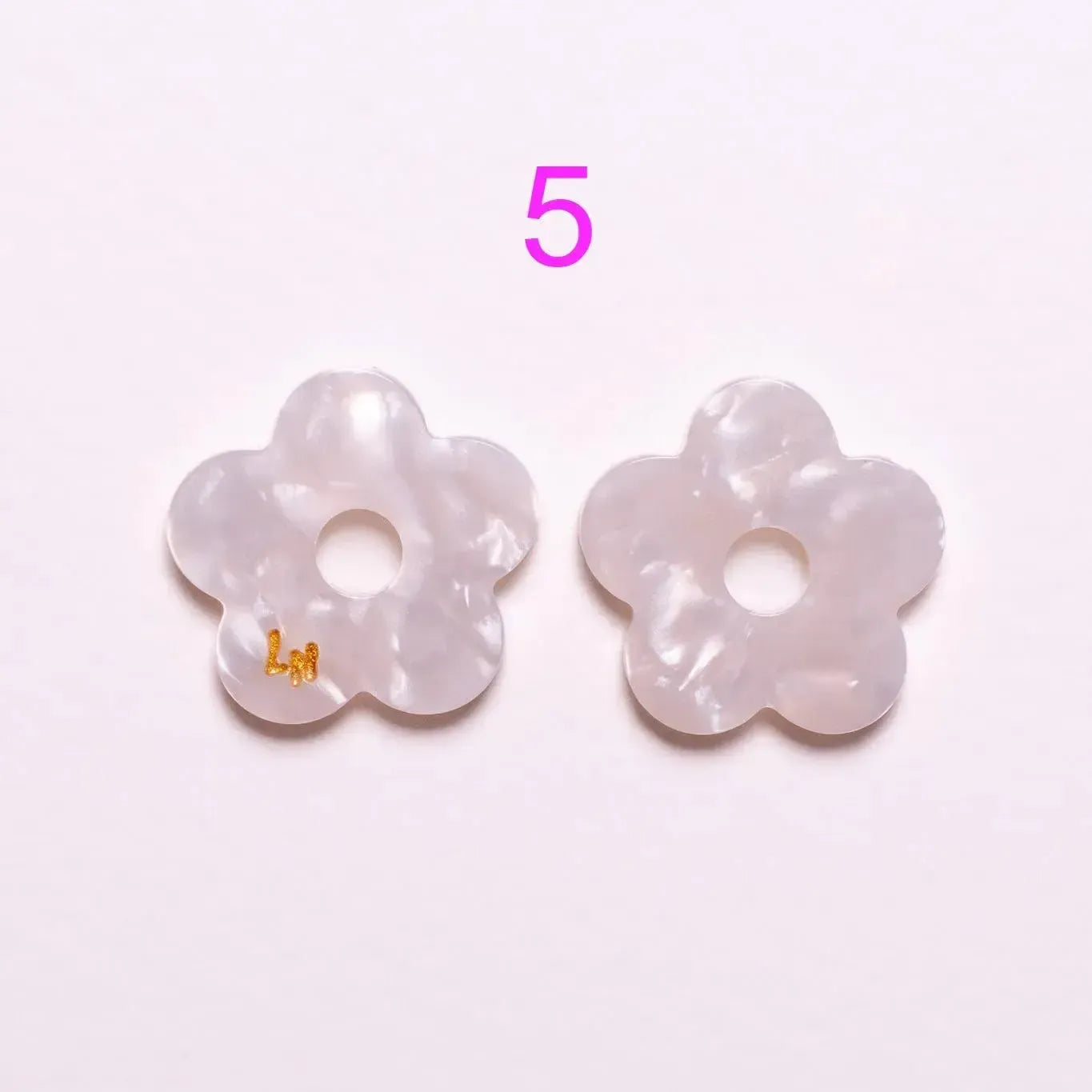 Charms Fleur Acétate | Choisissez votre paire parmi 9 créations-Les Nicolettes
