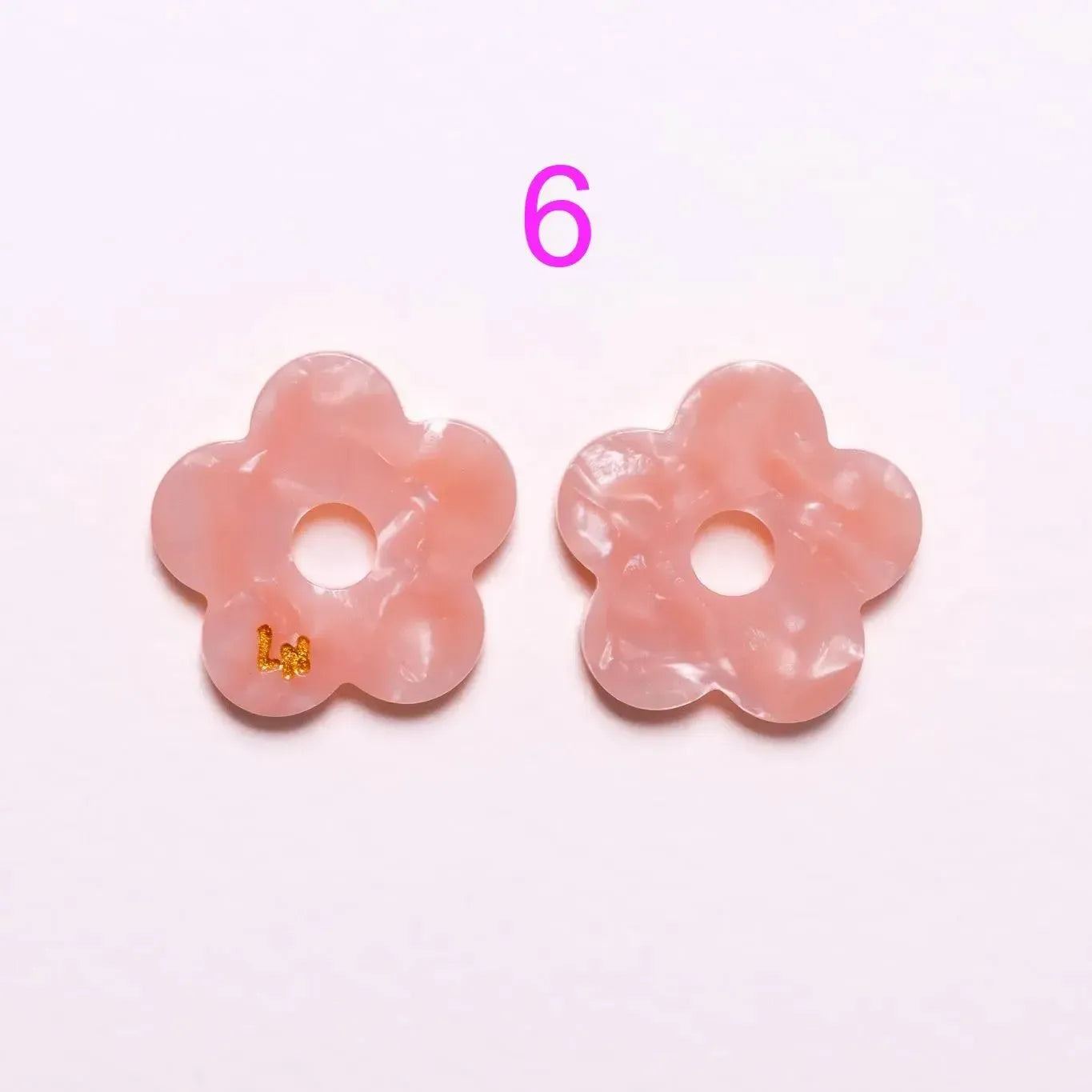 Charms Fleur Acétate | Choisissez votre paire parmi 9 créations-Les Nicolettes