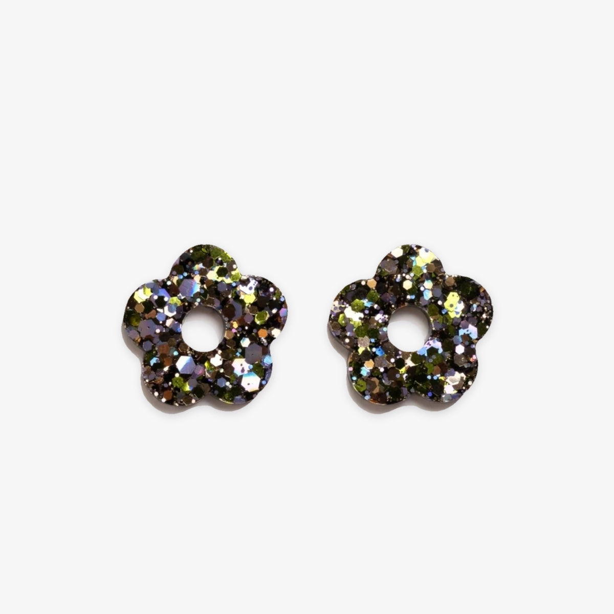 Charms Fleur Mix Vert Parme-Les Nicolettes