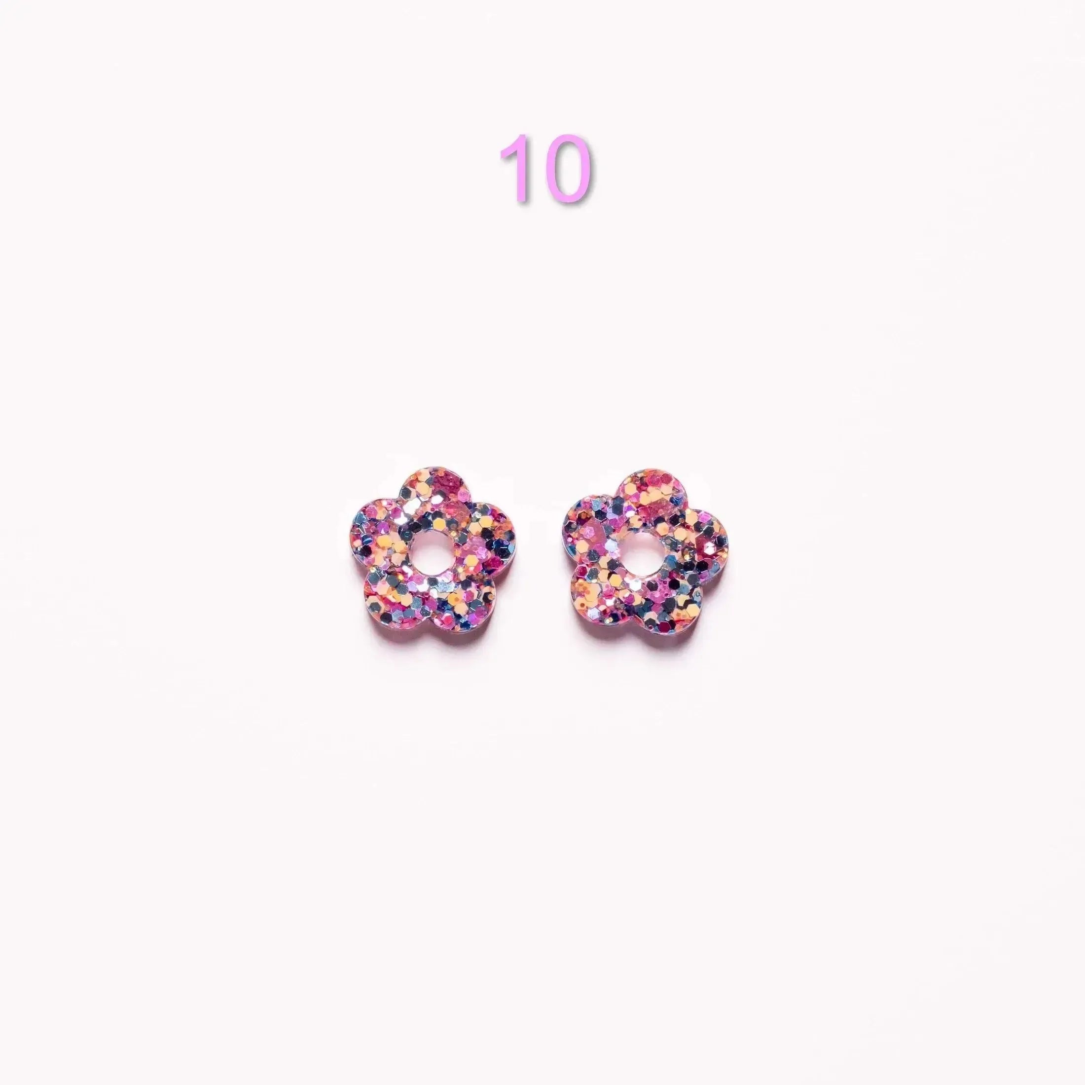 Charms mini Fleur | Choisissez votre paire parmi 16 créations-Les Nicolettes