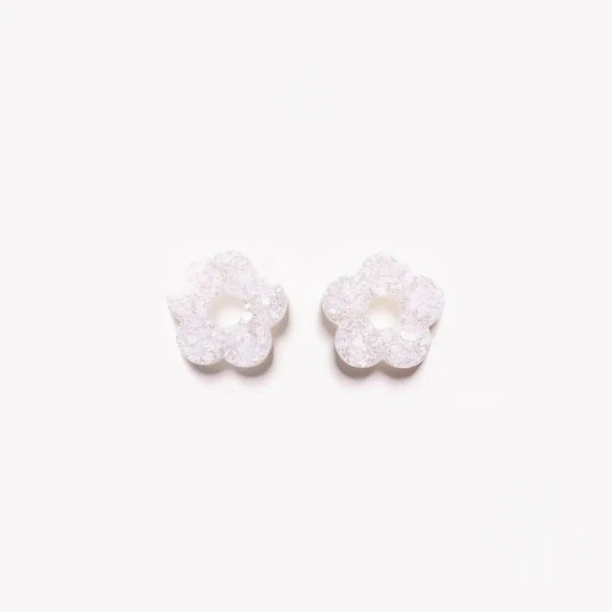 Coppia di charms Mini Fiore colore Avorio (n. 14) – Les Nicolettes