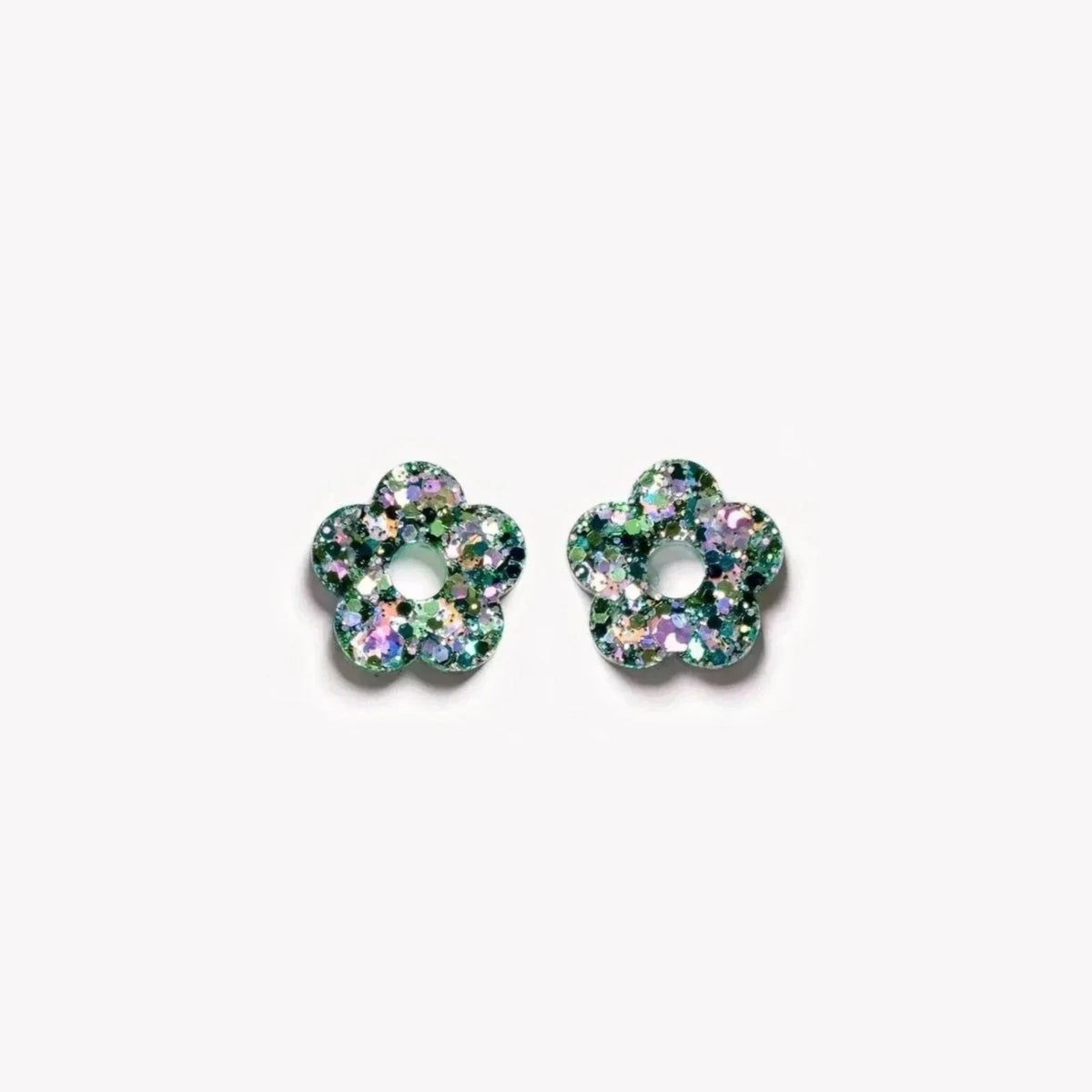 Coppia di charms Mini Fiore colore Mix Verde 2.0 (n. 4) – Les Nicolettes
