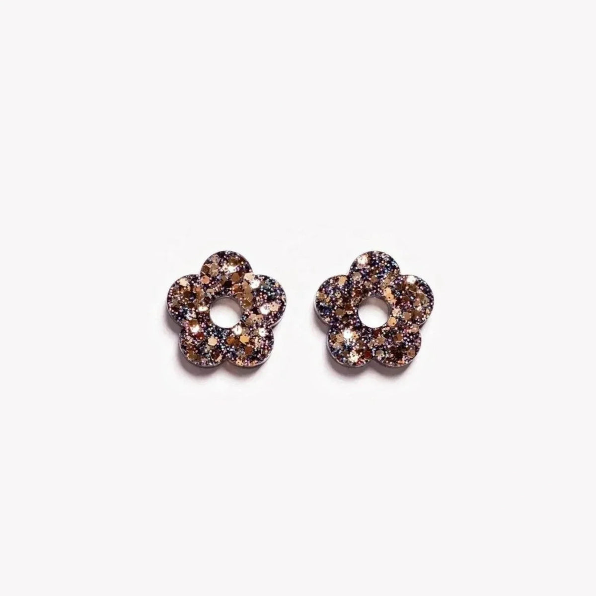 Coppia di charms Mini Fiore colore Dark Gold (n. 6) – Les Nicolettes