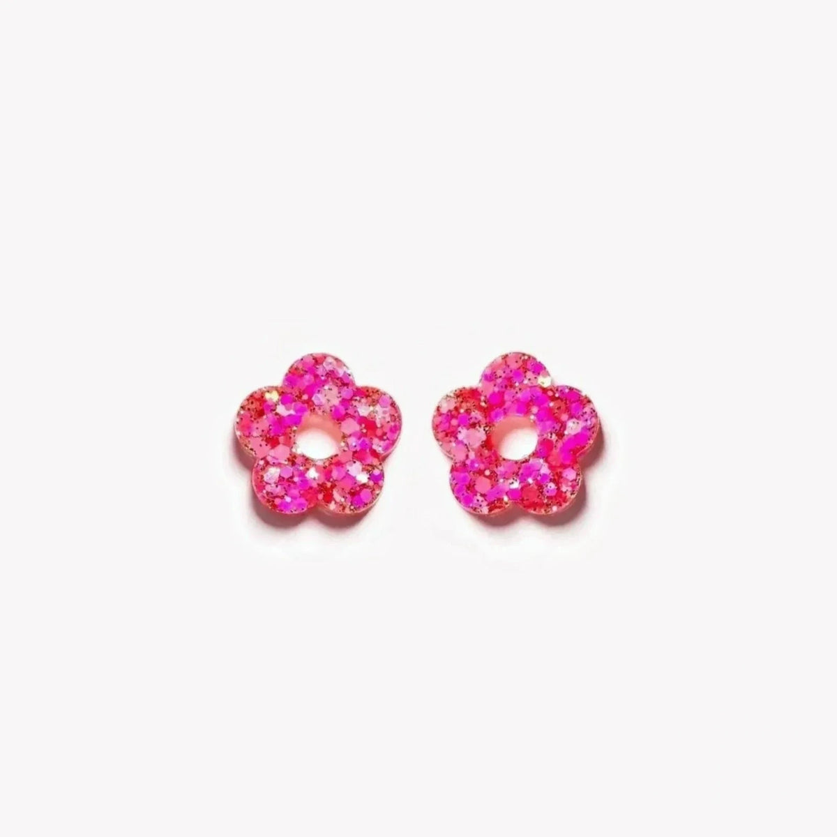Coppia di charms Mini Fiore colore Mix Rosa Rosso (n. 8) – Les Nicolettes