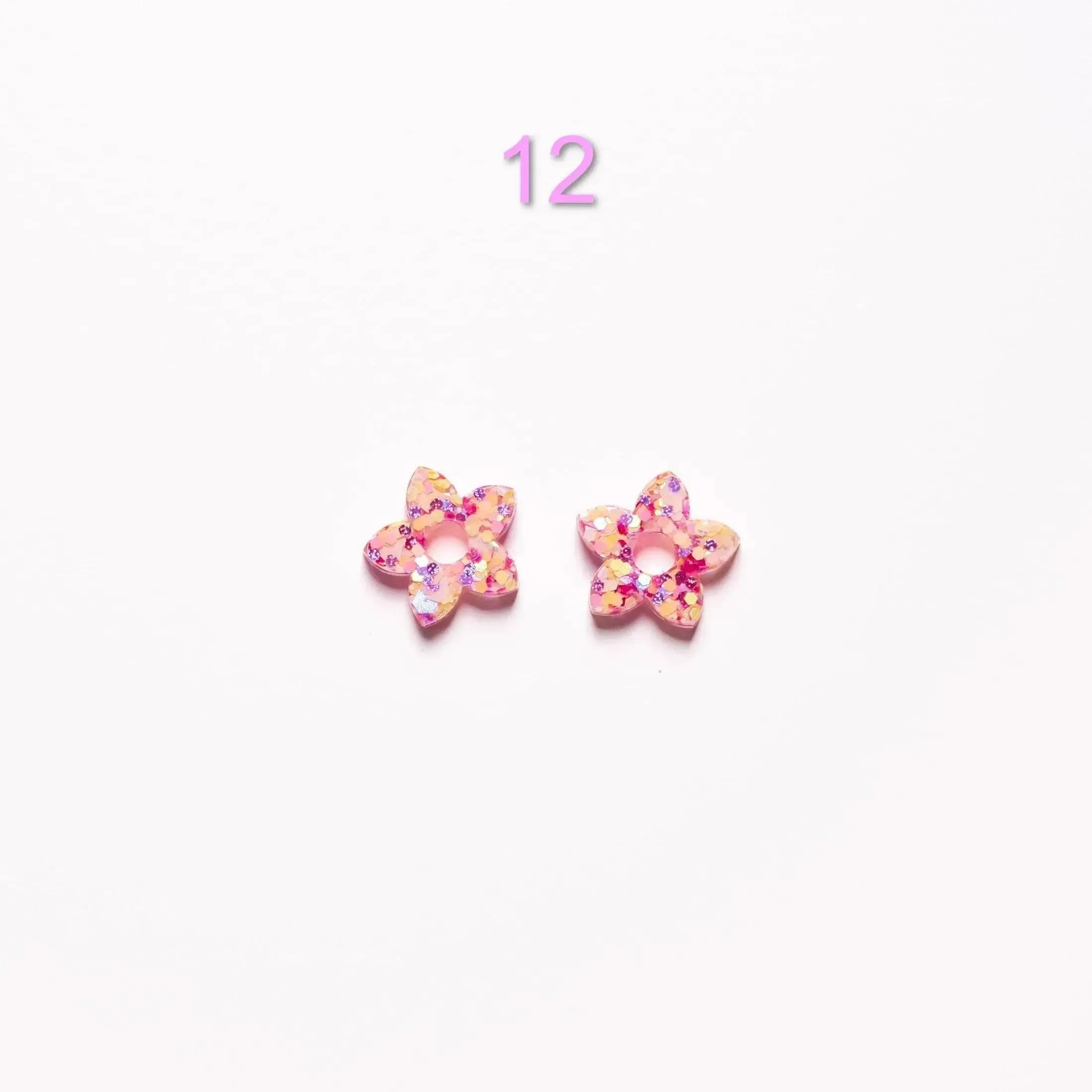 Charms mini Tiaré | Choisissez votre paire parmi 16 créations-Les Nicolettes