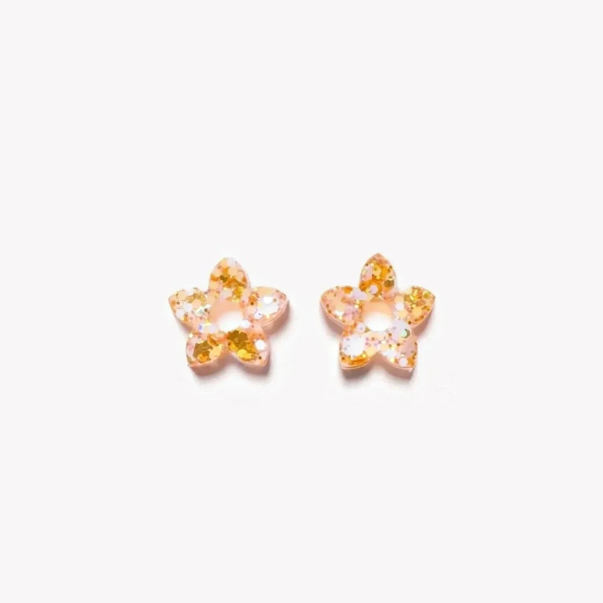 Pair of Mini Tiaré charms in Ivory Orange (no. 4) – Les Nicolettes