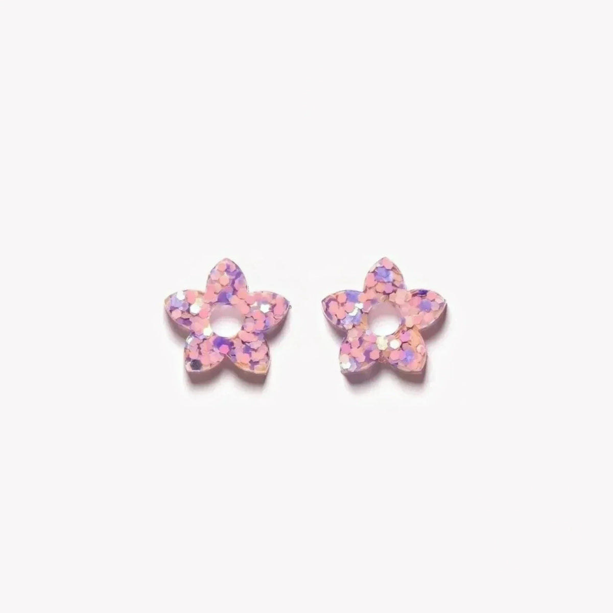 Pair of Mini Tiaré charms in Mauve Orange (no. 6) – Les Nicolettes